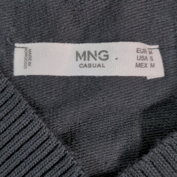 Mango Contrast Panels Sweatshirt - Picture 6 of 8